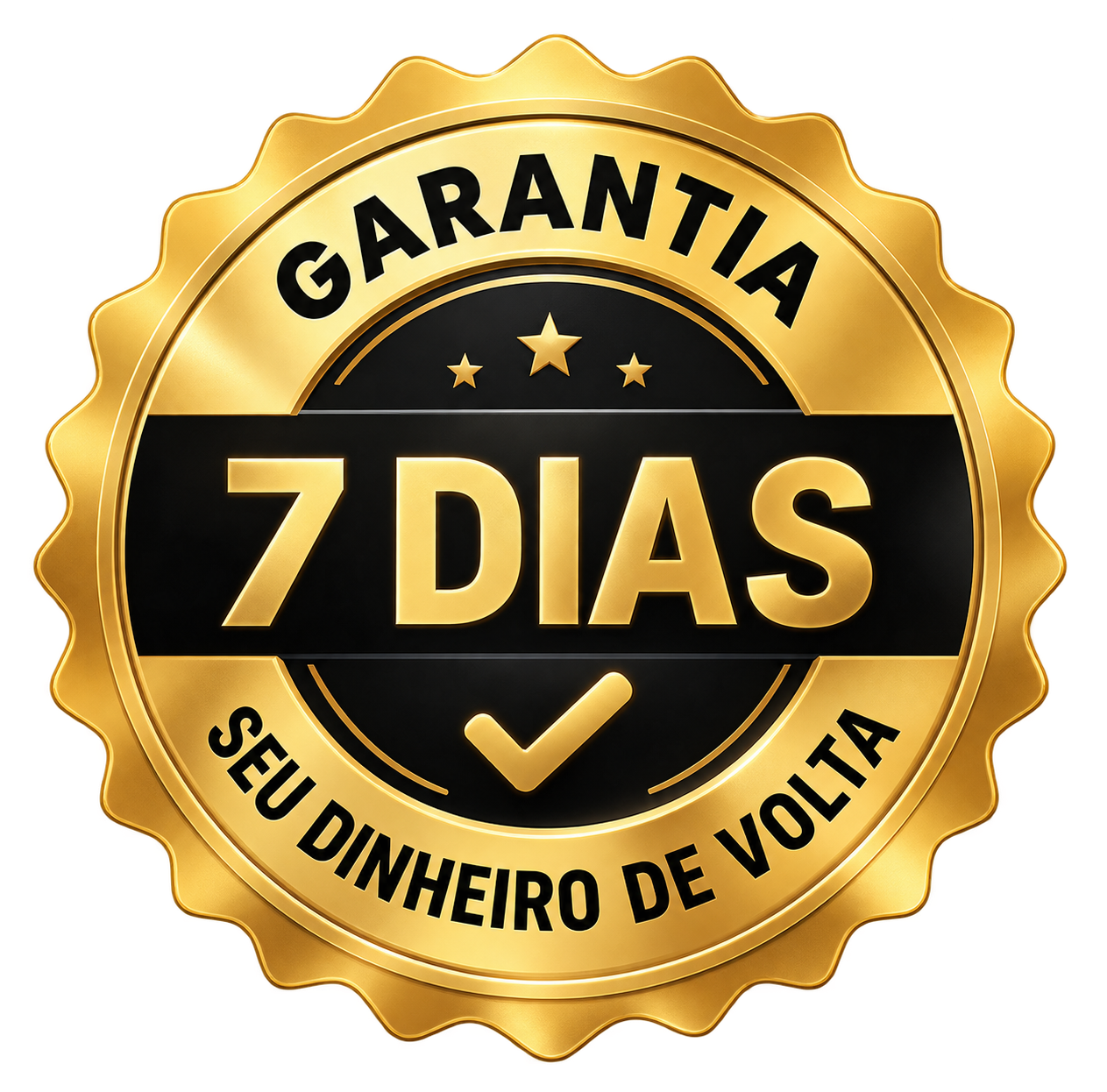 Selo de garantia de 7 dias